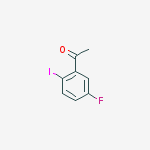 Structure of 1-(5-Fluoro-2-Iodophenyl)Ethanone