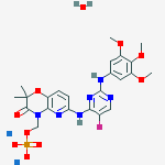 Structure of FostaMatinib DisodiuM Hexahydrate