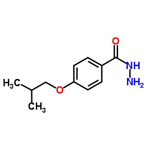 Structure of 4-ISOBUTOXY-BENZOIC ACID HYDRAZIDE