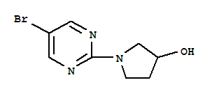 Structure of 1-(5-BROMOPYRIMIDIN-2-YL)-3-PYRROLIDINOL
