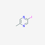Structure of 2-IODO-5-METHYLPYRAZINE
