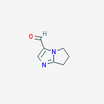 6,7-Dihydro-5H-pyrrolo[1,2-a]imidazole-3-carboxaldehyde 95%结构式