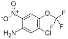Structure of 5-CHLORO-2-NITRO-4-TRIFLUOROMETHOXY-PHENYLAMINE