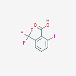 Structure of 2-Iodo-6-(trifluoromethyl)benzoic acid