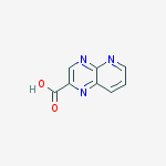 Structure of PYRIDO[2,3-B]PYRAZINE-2-CARBOXYLIC ACID