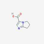 Structure of 6,7-DIHYDRO-5H-PYRROLO[1,2-A]IMIDAZOLE-3-CARBOXYLIC ACID