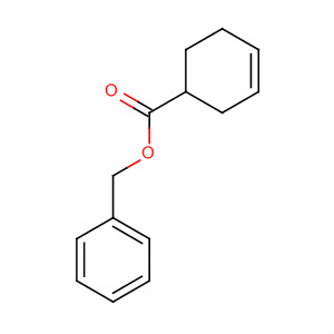 3-Cyclohexene-1-carboxylic acid, phenylmethyl ester结构式