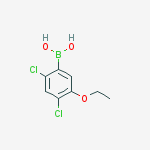 Structure of 2,4-Dichloro-5-ethoxyphenylboronic acid