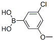 Structure of 3-CHLORO-5-METHOXYBENZENEBORONIC ACID