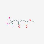 Structure of methyl 5,5,5-trifluoro-3-oxopentanoate