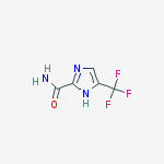 Structure of 1H-Imidazole-2-carboxamide,  5-(trifluoromethyl)-