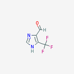 1H-Imidazole-4-carboxaldehyde,  5-(trifluoromethyl)-结构式
