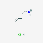 Structure of (3-Methylenecyclobutyl)methanamine