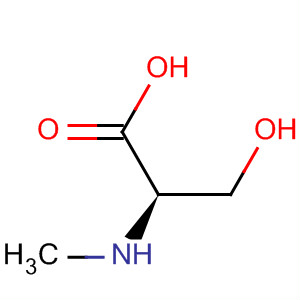 D-Serine, N-methyl-结构式