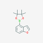 Structure of 2-(1-benzofuran-4-yl)-4,4,5,5-tetramethyl-1,3,2-dioxaborolane