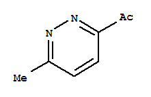Ethanone,1-(6-methyl-3-pyridazinyl)-结构式