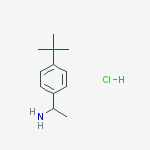 1-(4-tert-Butylphenyl)ethanamine HCl结构式