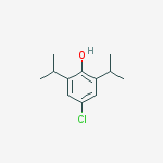 4-chloro-2,6-diisopropylphenol结构式