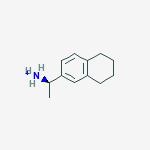 Structure of 1-(5,6,7,8-TETRAHYDRONAPHTHALEN-2-YL)ETHANAMINE