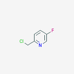 Structure of 2-(CHLOROMETHYL)-5-FLUOROPYRIDINE