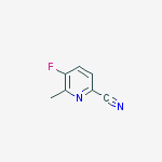 Structure of 5-Fluoro-6-methylpicolinonitrile