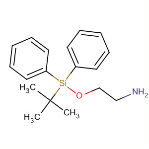 Structure of Ethanamine, 2-[[(1,1-dimethylethyl)diphenylsilyl]oxy]-
