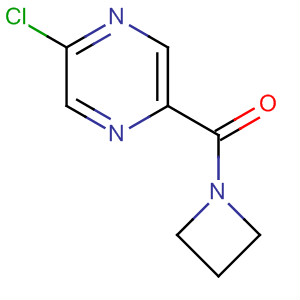 Methanone, 1-azetidinyl(5-chloro-2-pyrazinyl)-结构式