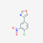 Structure of 4-(4-Chloro-3-nitrophenyl)oxazole