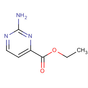 2-氨基嘧啶-4-甲酸乙酯结构式