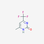 2(1H)-Pyrimidinone, 4-methyl-6-(trifluoromethyl)-结构式