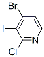 Structure of 4-Bromo-2-chloro-3-iodopyridine