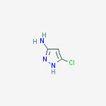 Structure of 3-chloro-1H-pyrazol-5-amine