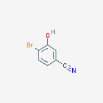 Structure of 4-bromo-3-hydroxybenzonitrile