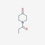 Structure of 4-Piperidinone, 1-(1-oxopropyl)