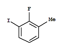 Structure of 2-FLUORO-1-IODO-3-METHYL-BENZENE