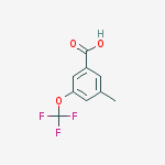 Structure of 3-Methyl-5-(trifluoromethoxy)benzoic acid