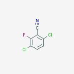 Structure of 3,6-DICHLORO-2-FLUOROBENZONITRILE, 97%