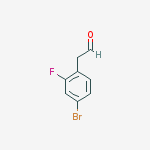 Structure of 2-(4-BROMO-2-FLUOROPHENYL)ACETALDEHYDE