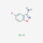 Structure of 5-fluorobenzo[d]isoxazol-3-aMine