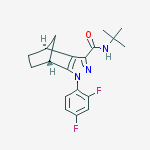 Chemical structure of Tedalinab