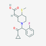 Structure of Prasugrel Metabolite M5
