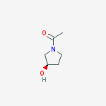 Structure of (r)-1-acetyl-3-hydroxypyrrolidine