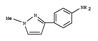 Structure of 4-(1-methyl-1h-pyrazol-3-yl)aniline