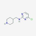 Structure of 4-Chloro-N-(4-piperidinylmethyl)-2-pyrimidinamine