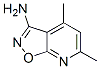 Structure of 4,6-DIMETHYLISOXAZOLO[5,4-B]PYRIDIN-3-AMINE