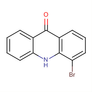 Structure of 9(10H)-Acridinone, 4-bromo-