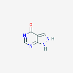 Structure of 1,5-Dihydro-4H-pyrazolo[3,4-d]pyrimidin-4-one