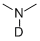 Structure of DIMETHYLAMINE-N-D1