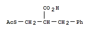 Structure of 2-[(Acetylthio)methyl]-phenylpropionic acid