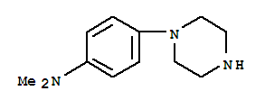 Dimethyl-(4-piperazin-1-yl-phenyl)-amine结构式